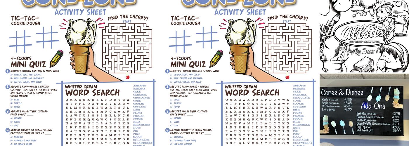 Abbott's Frozen Custard of Greece Menu