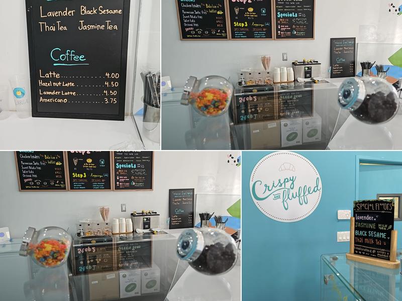 Crispy & Fluffed Menu