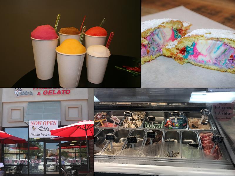 Aldos Italian Ice And Gelato 2600 S Tracy Blvd #120, Tracy