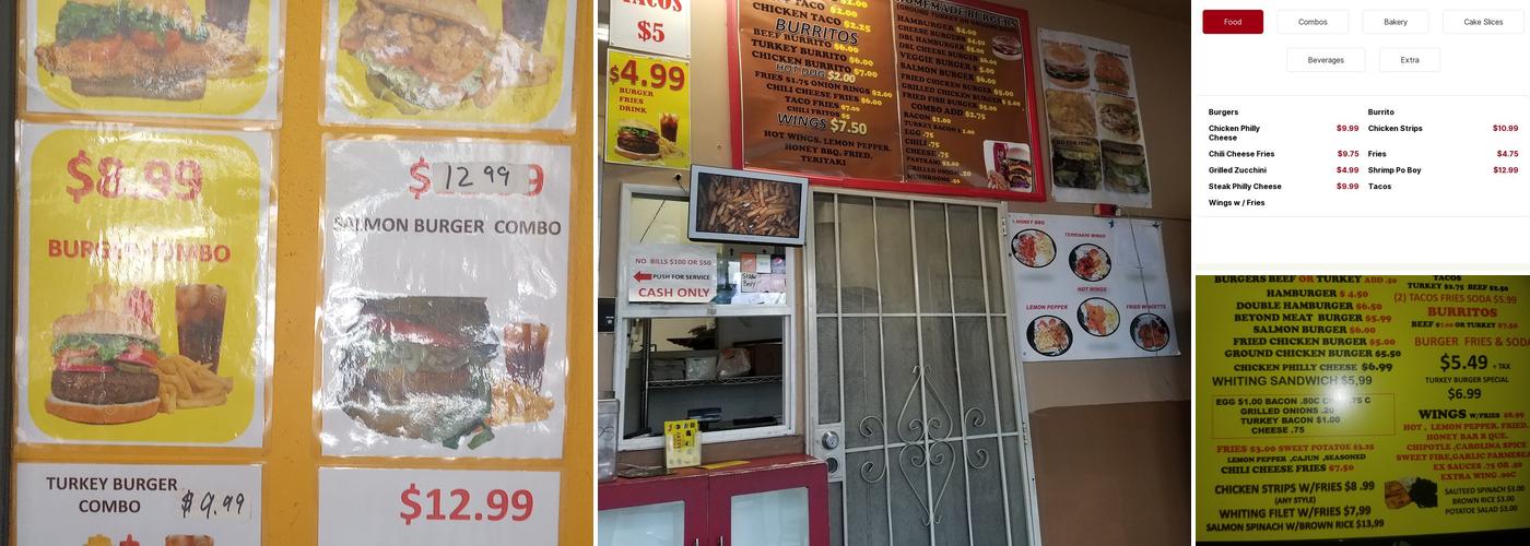 Ms Ruby's Bakery Menu