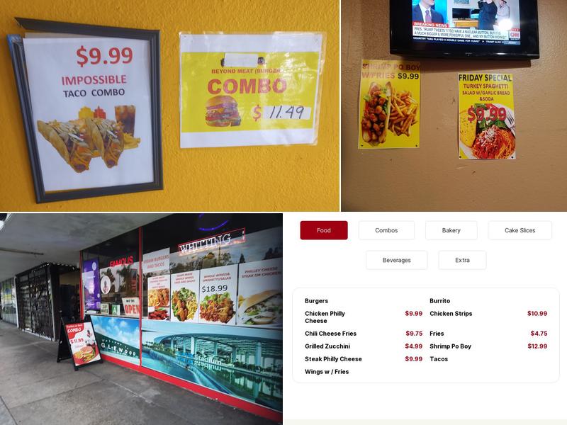 Ms Ruby's Bakery Menu