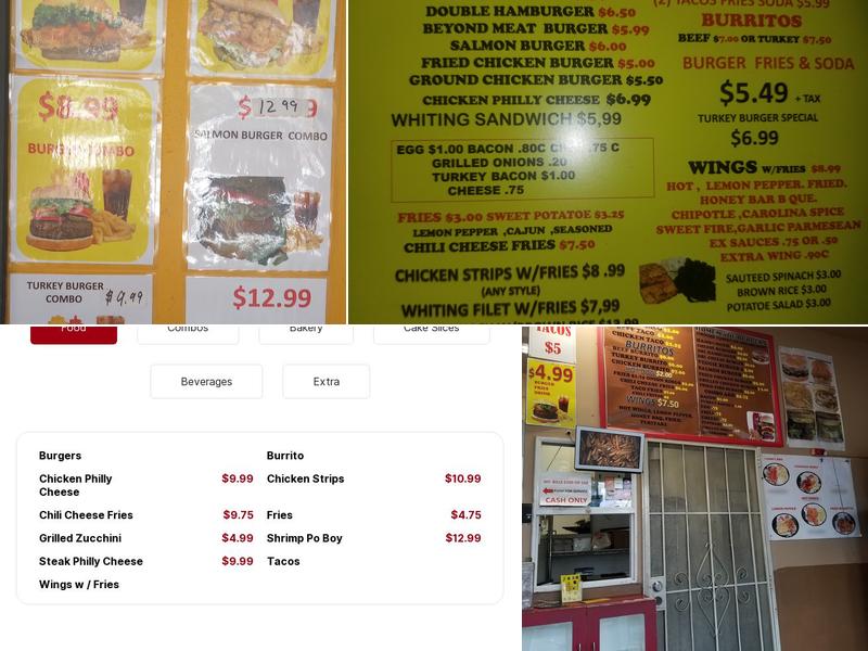 Ms Ruby's Bakery Menu