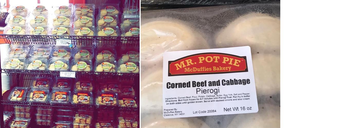 McDuffies Bakery Menu