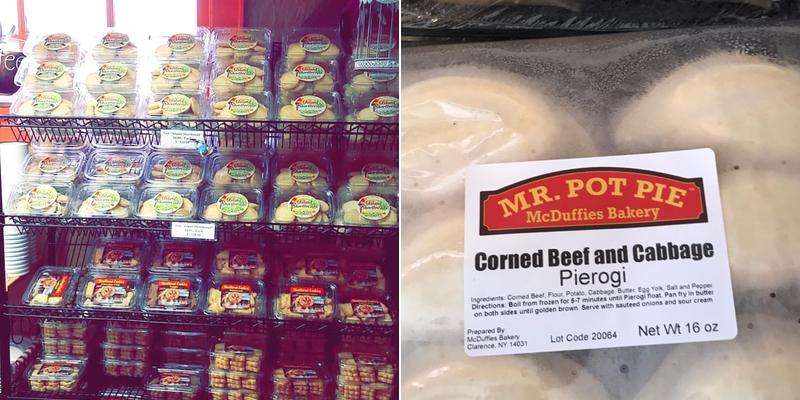 McDuffies Bakery Menu