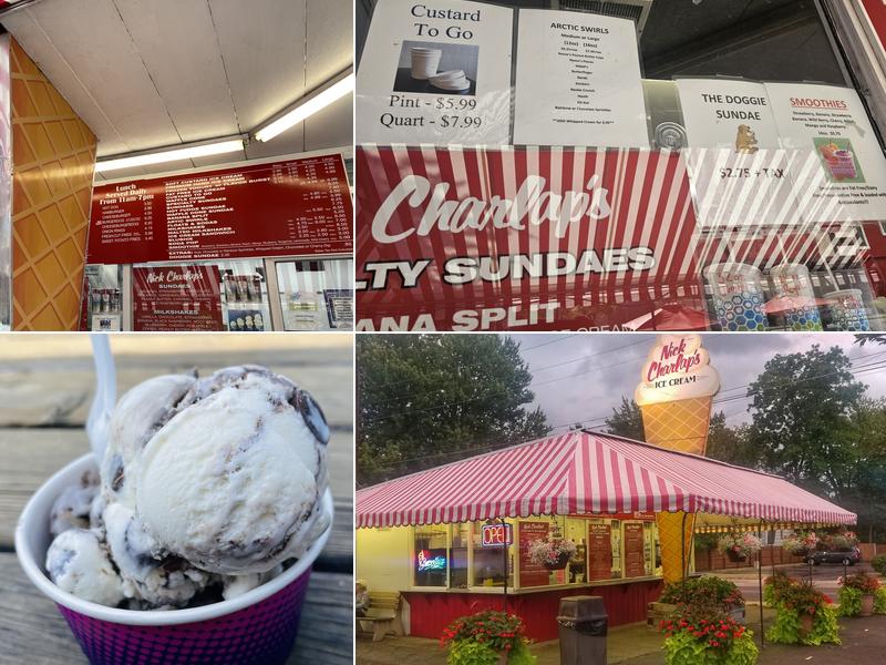 Nick Charlap's Ice Cream Menu