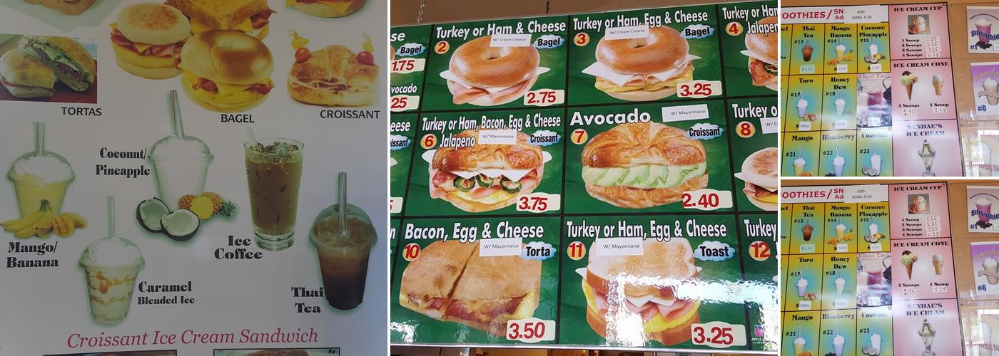 Super Donut House Menu