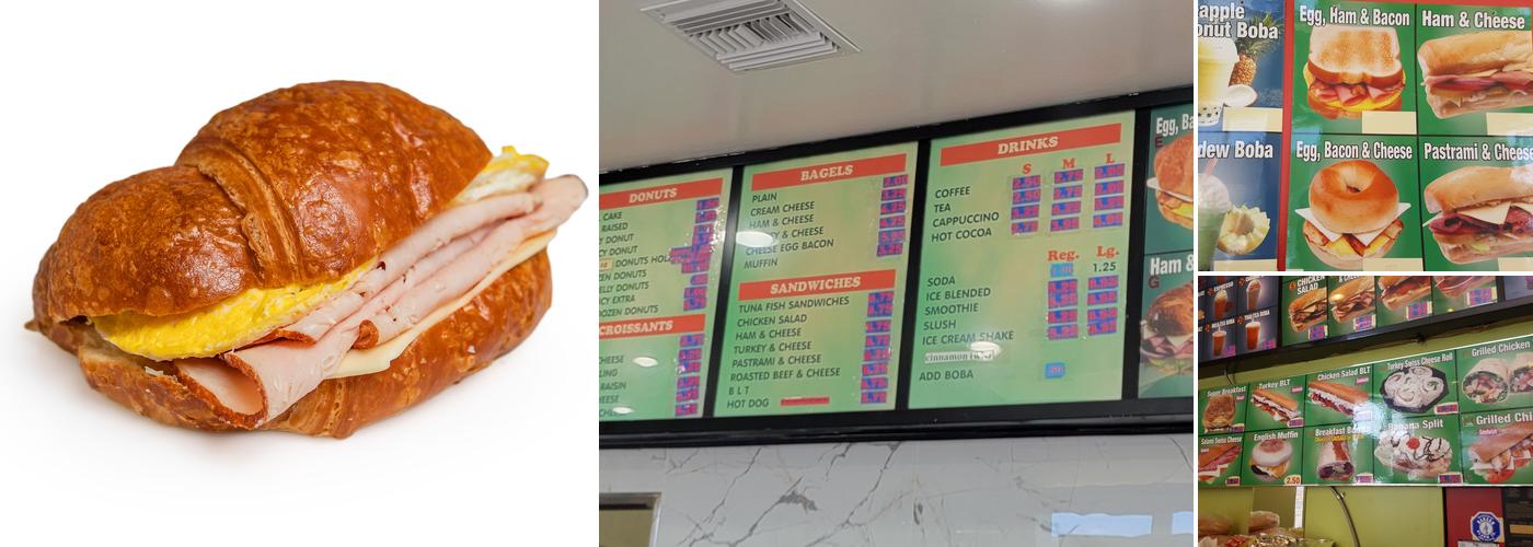 King's Donuts Menu