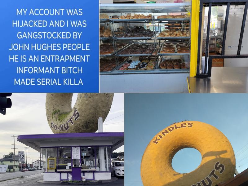 Kindle's Donuts Menu
