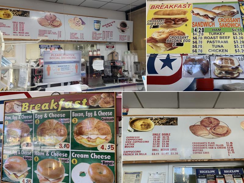Donuts USA Menu