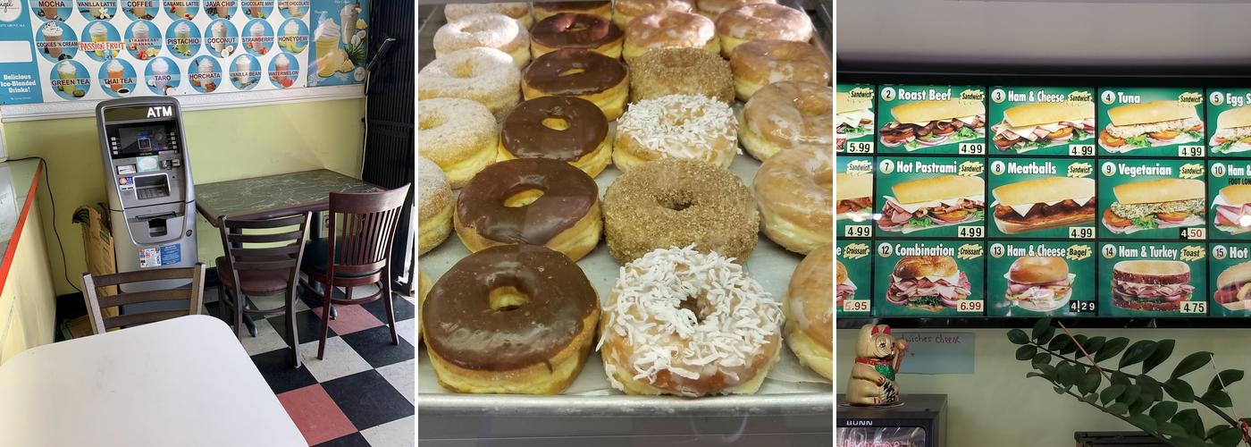 Sunny Donuts Menu