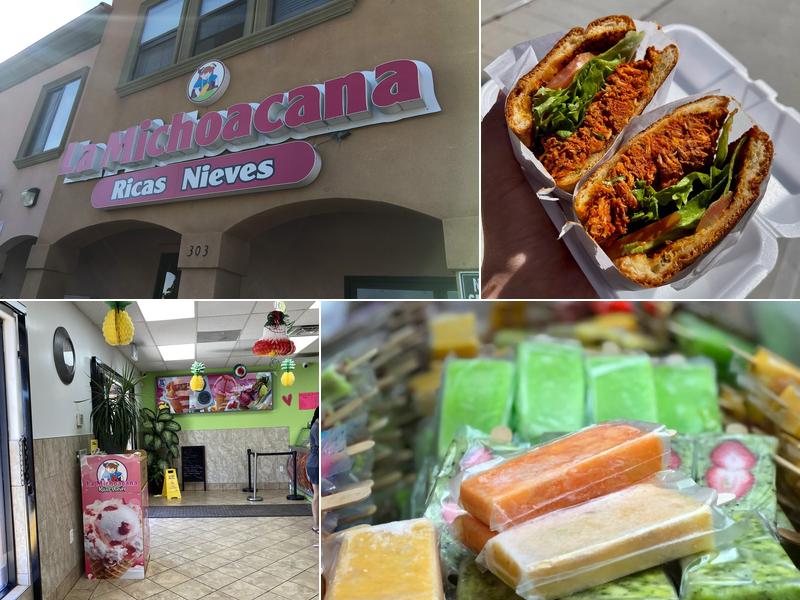 La Michoacana Ricas Nieves Montebello 303 W Manchester Blvd, Inglewood