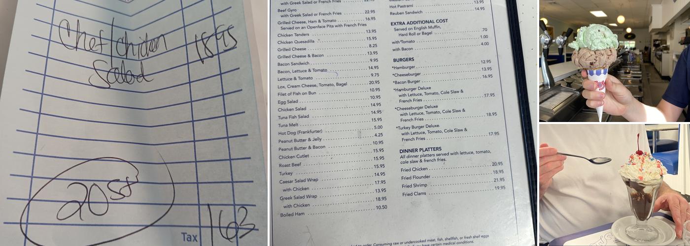 Bridgehampton Candy Kitchen Menu