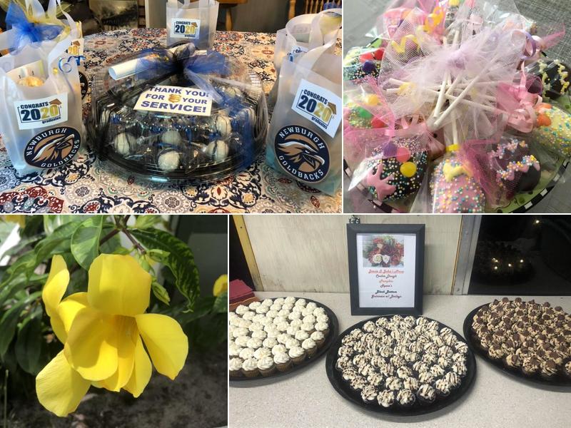 Forget Me Not Cupcakes