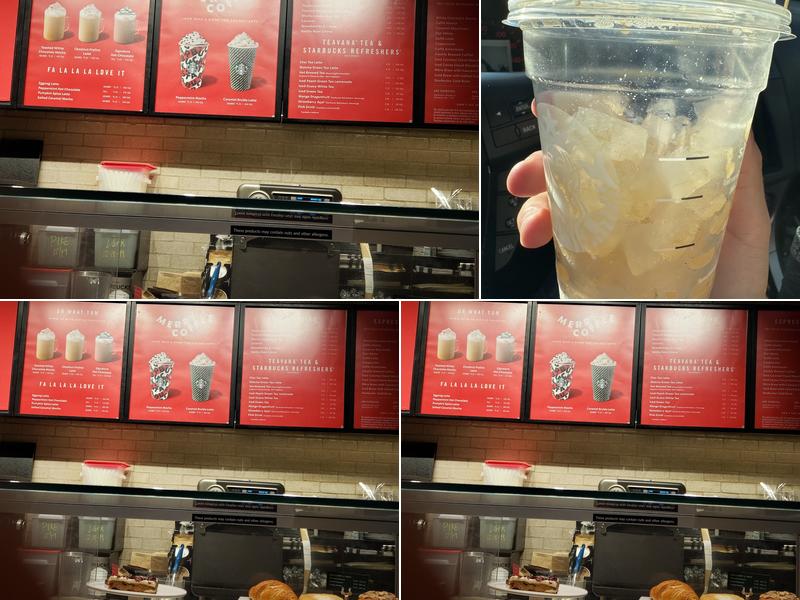 Starbucks Coffee Company Menu