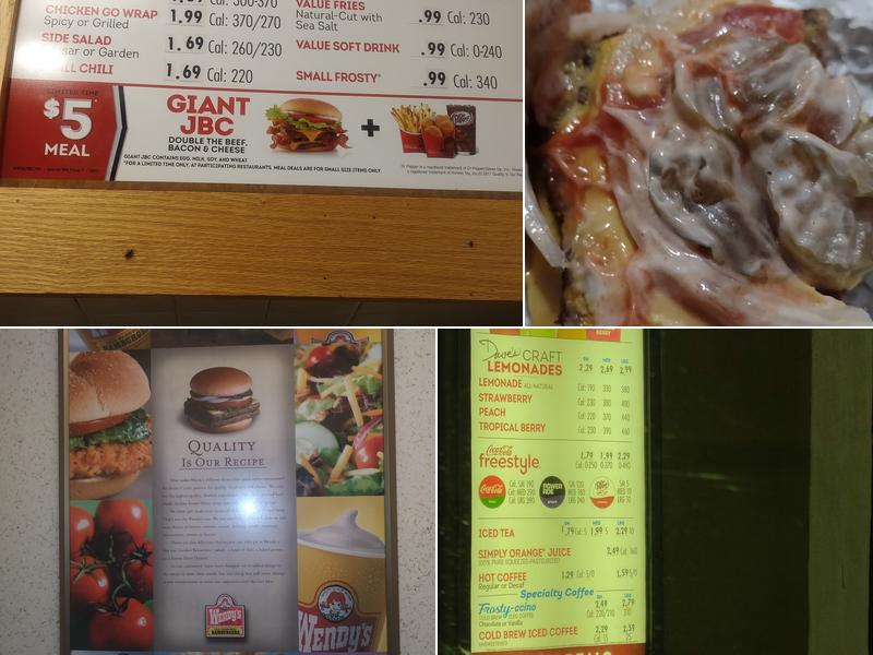 Wendy's Menu