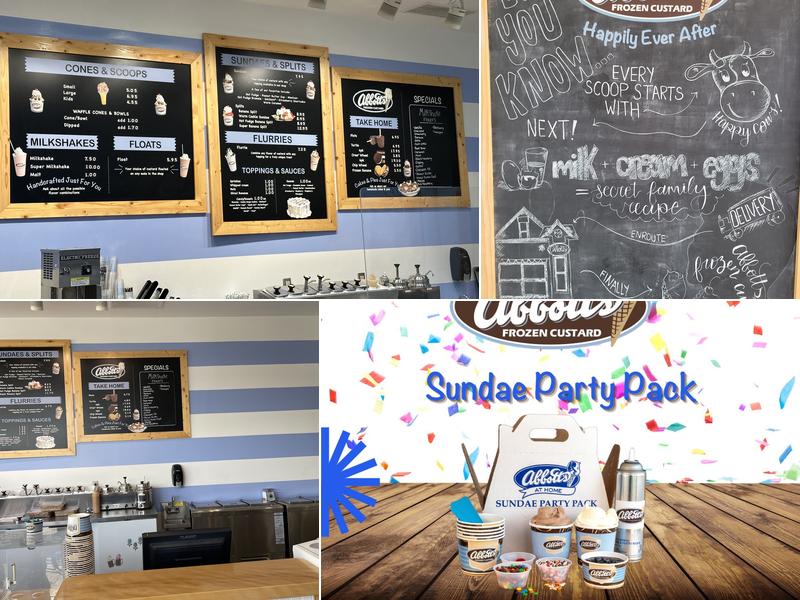Abbott's Frozen Custard Menu