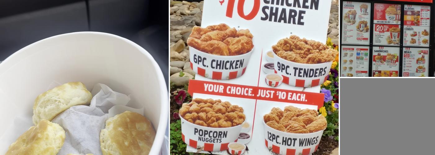 KFC Menu