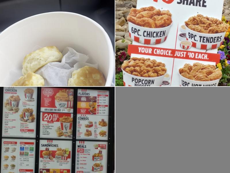 KFC Menu