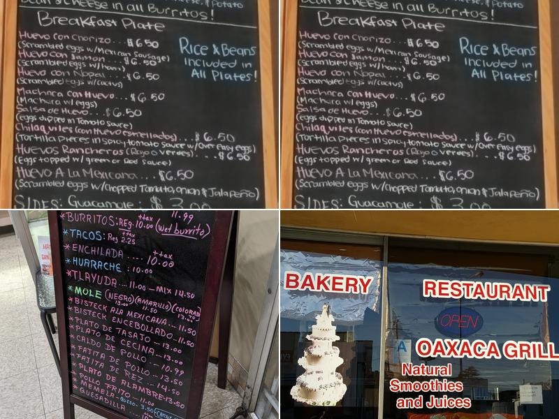 Nancy's Bakery Menu