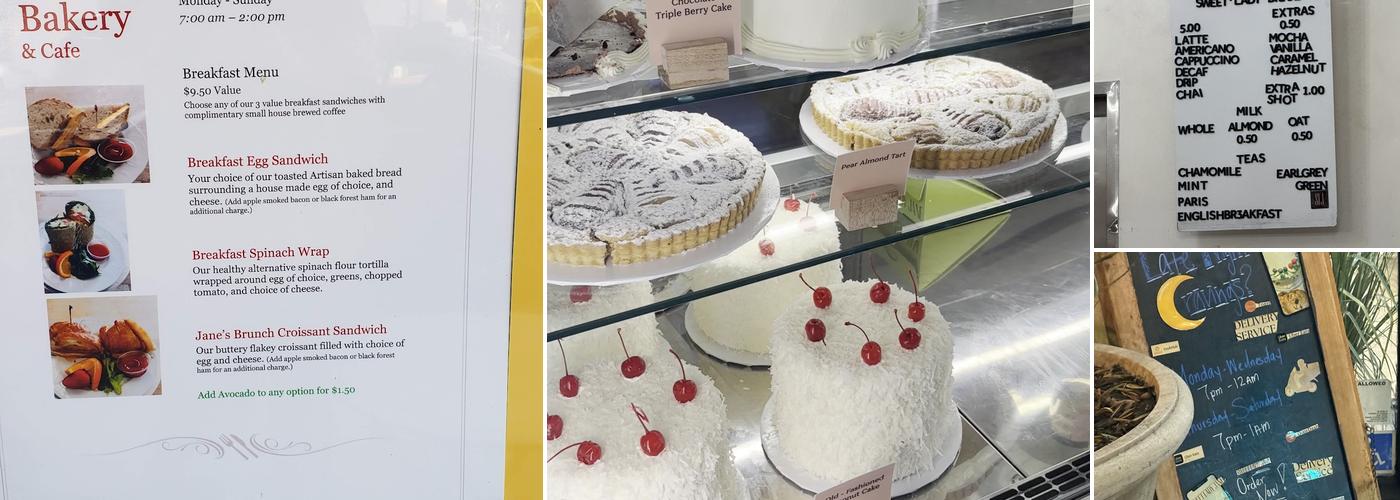 Sweet Lady Jane Santa Monica Menu