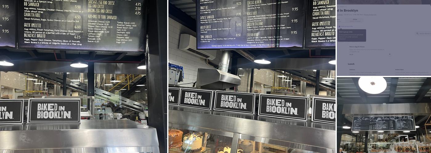 Baked In Brooklyn Menu