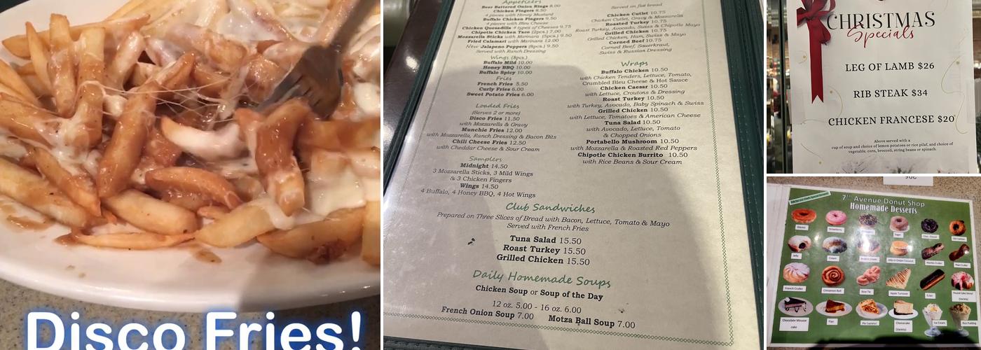 7th Ave Donuts & Diner Menu