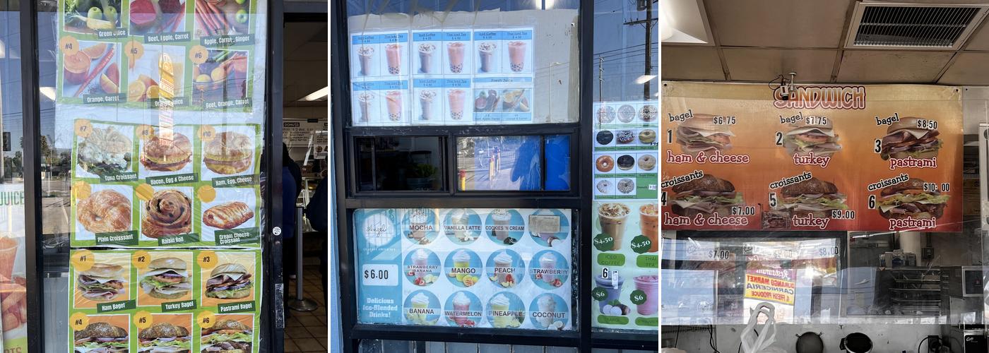 Darling Donuts & Ice Cream Menu