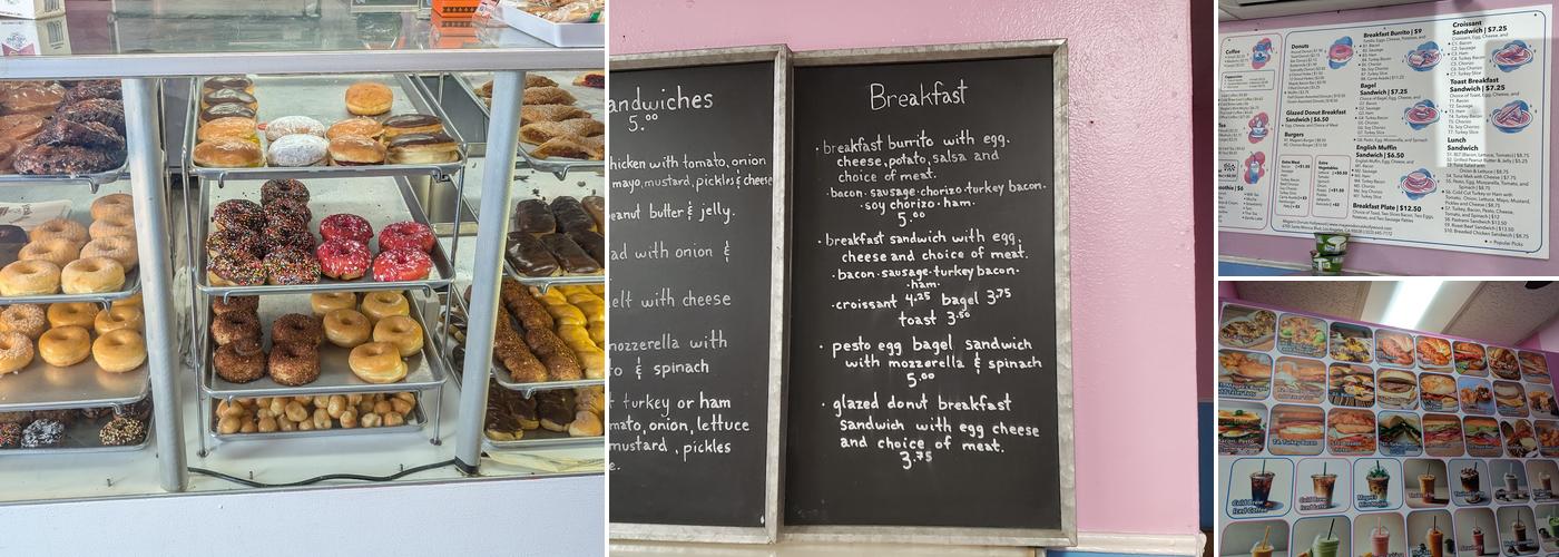 Magee's Donuts Menu