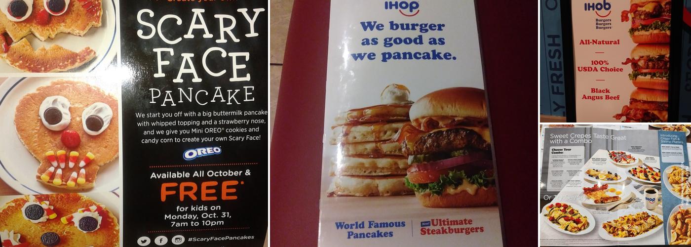 IHOP Menu