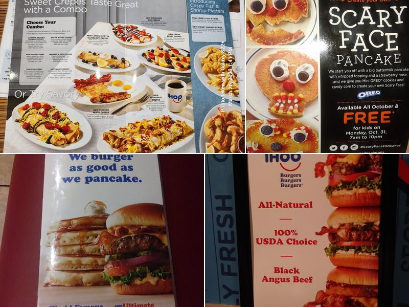 IHOP Menu