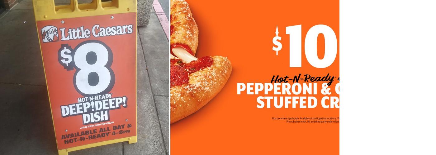 Little Caesars Pizza Menu