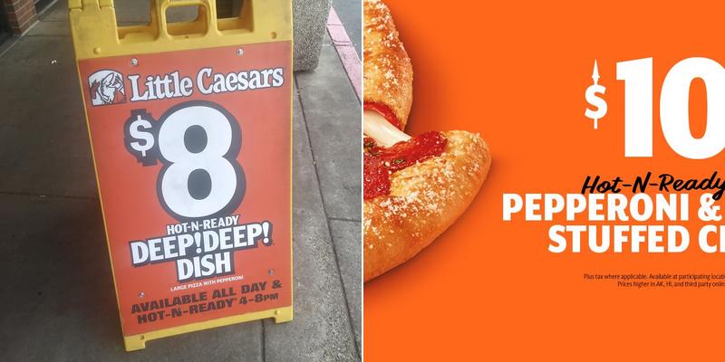 Little Caesars Pizza Menu