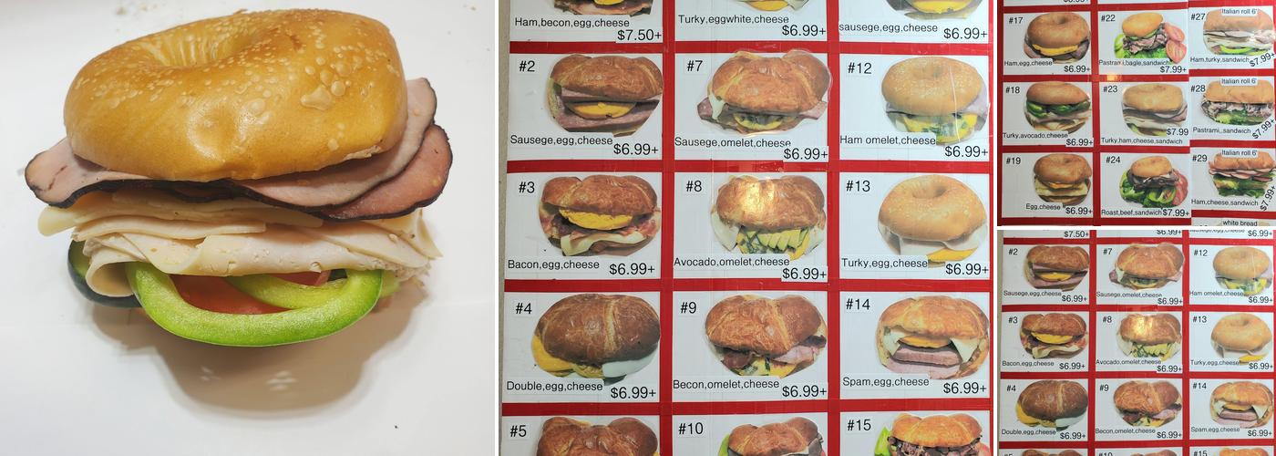 Extra terrific donuts Menu