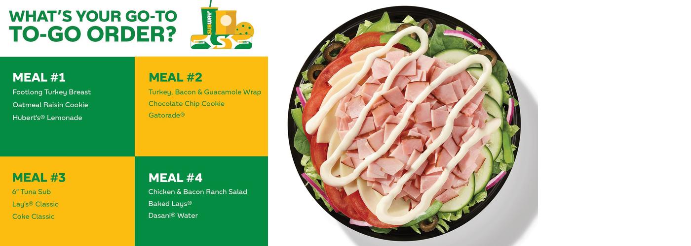 Subway Menu