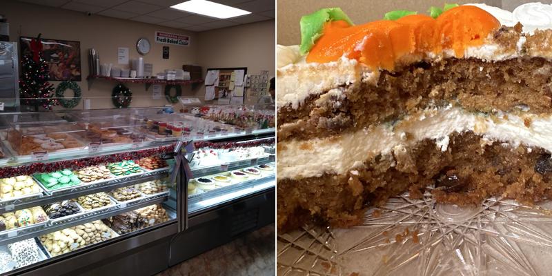 Rosemarie Bakery shoppe Menu