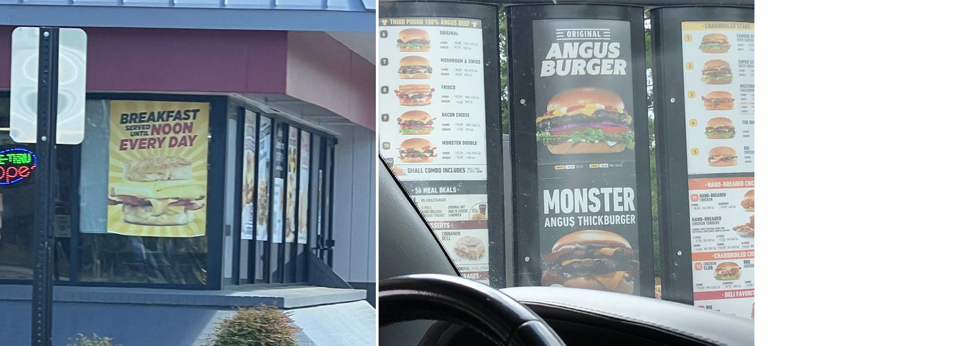 Hardee's Menu