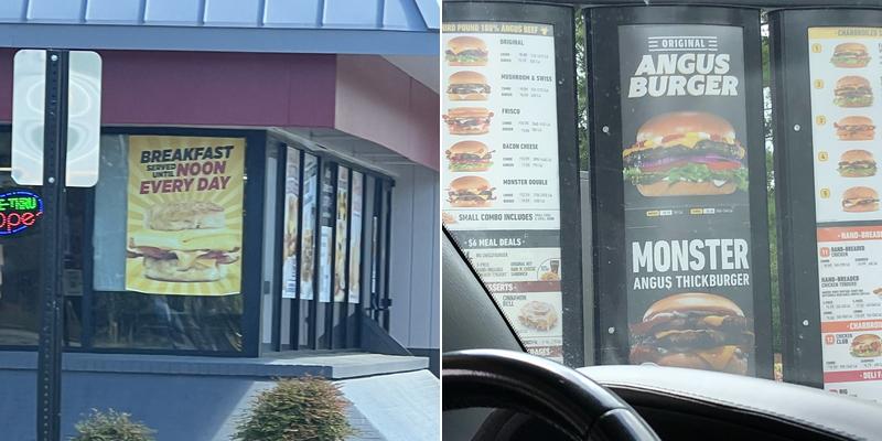 Hardee's Menu
