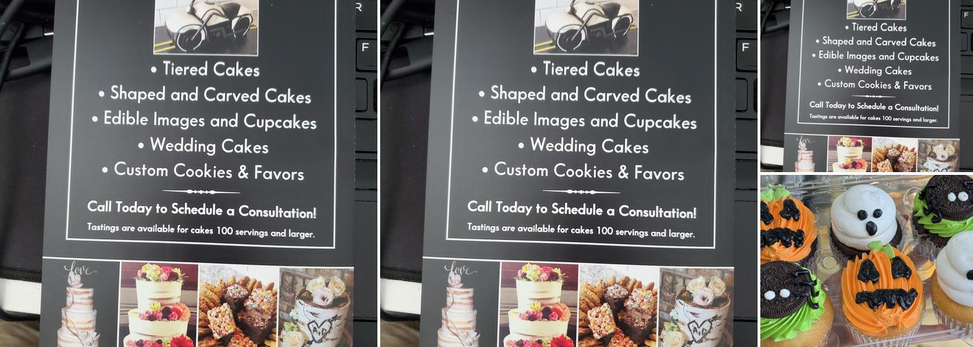 Mark's Bake Shoppe Menu