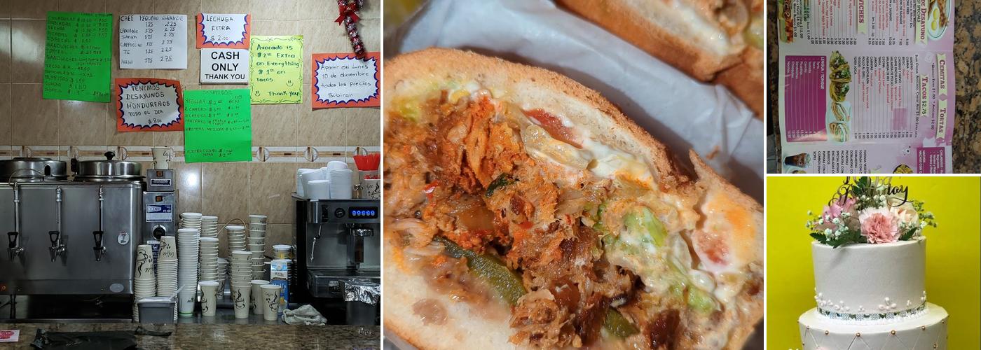 Las Rosas Bakery Menu