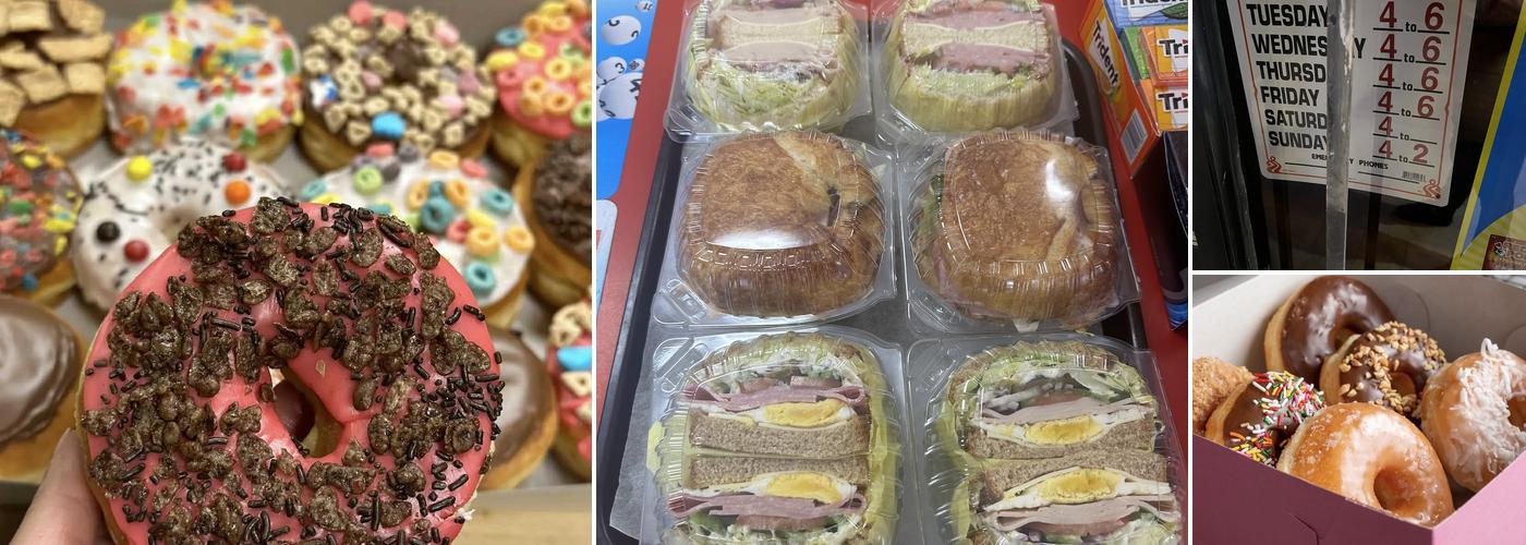 Jim's Donuts & Ice Cream Menu