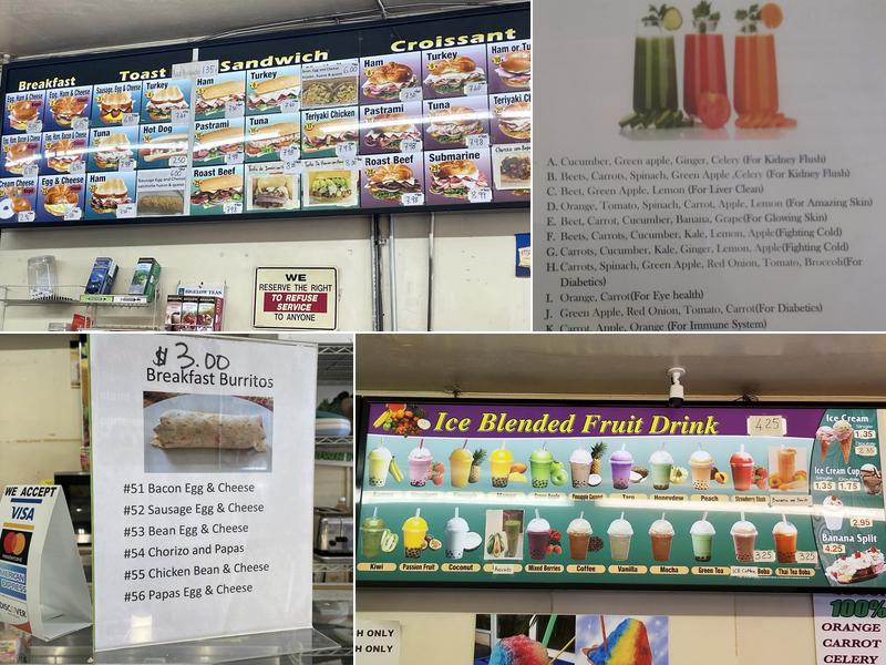 Donuts Park Menu