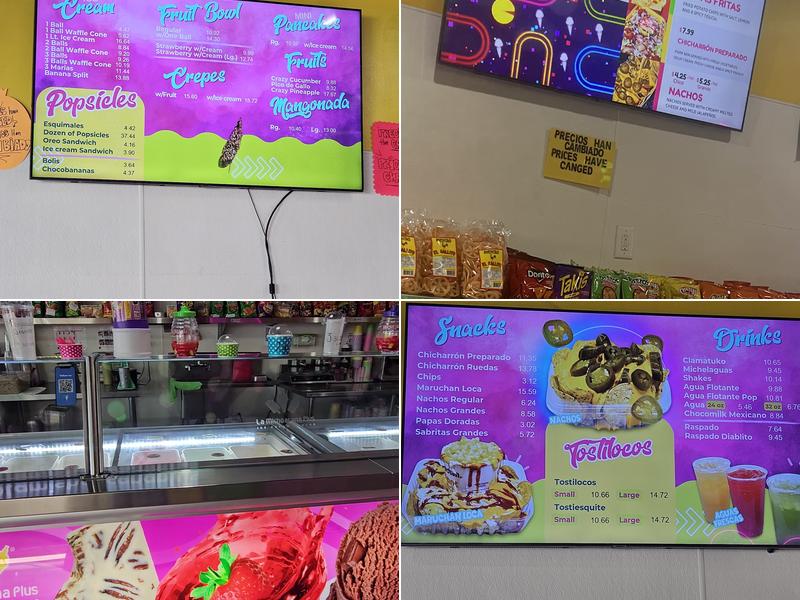 La Michoacana Plus Arleta,CA Menu