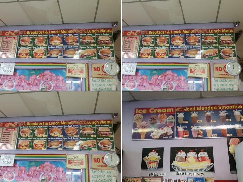 Royal Donut & Ice Cream Menu