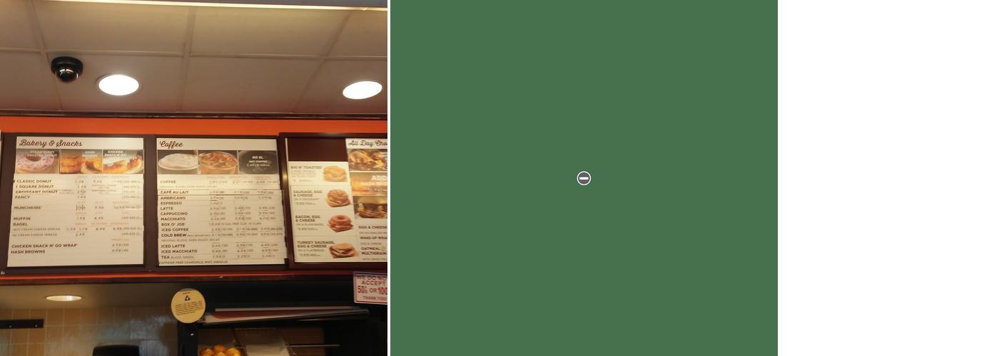 Dunkin' Menu
