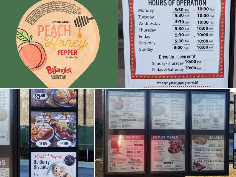 Bojangles Menu
