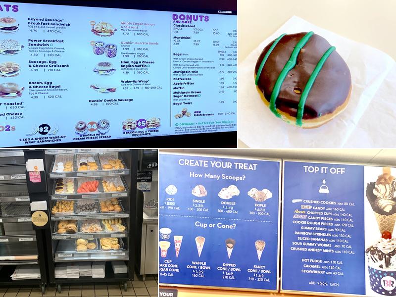 Dunkin' Menu