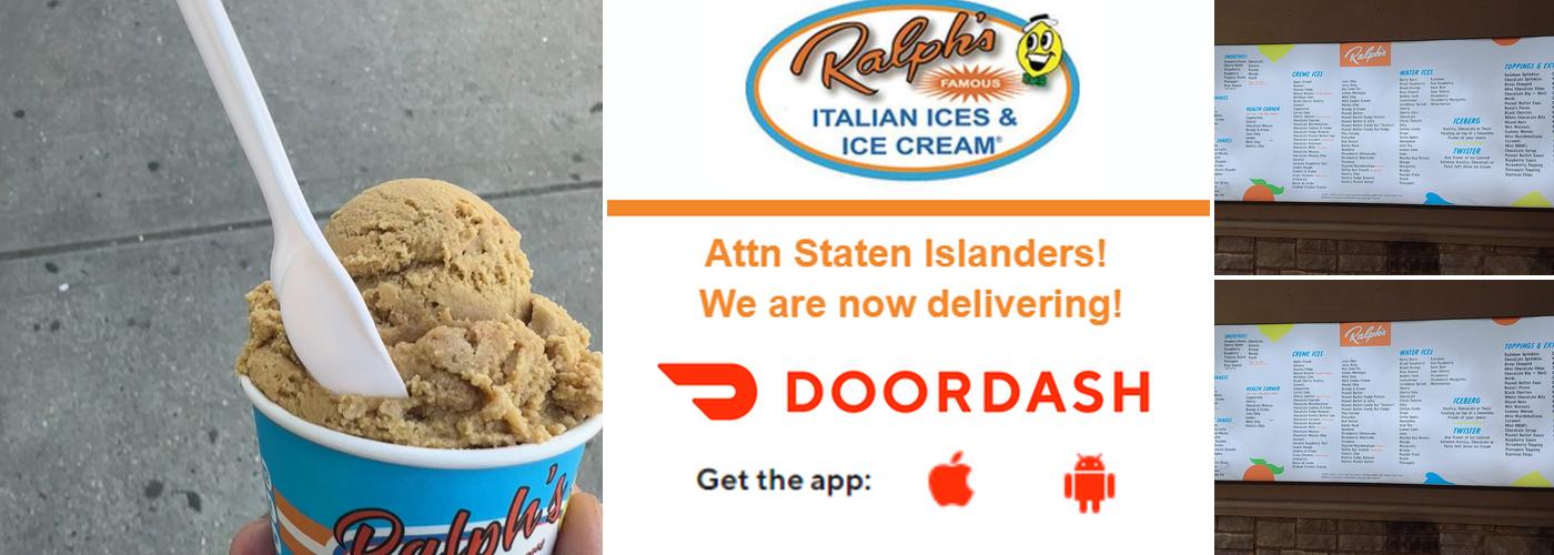 Ralph's Famous Italian Ices Menu