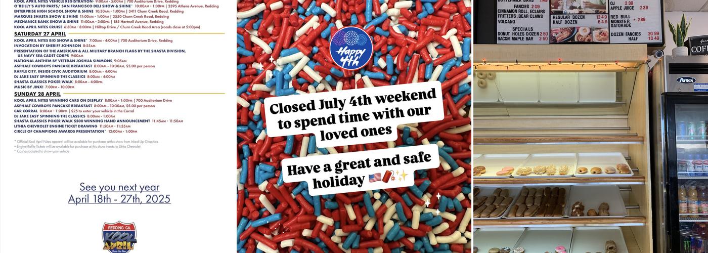 Doughboy Donuts Menu