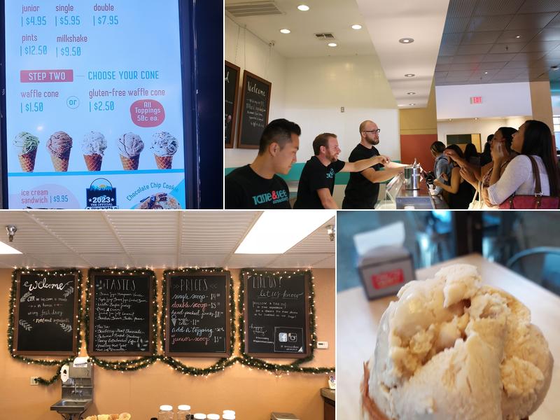 Taste & See Creamery Menu