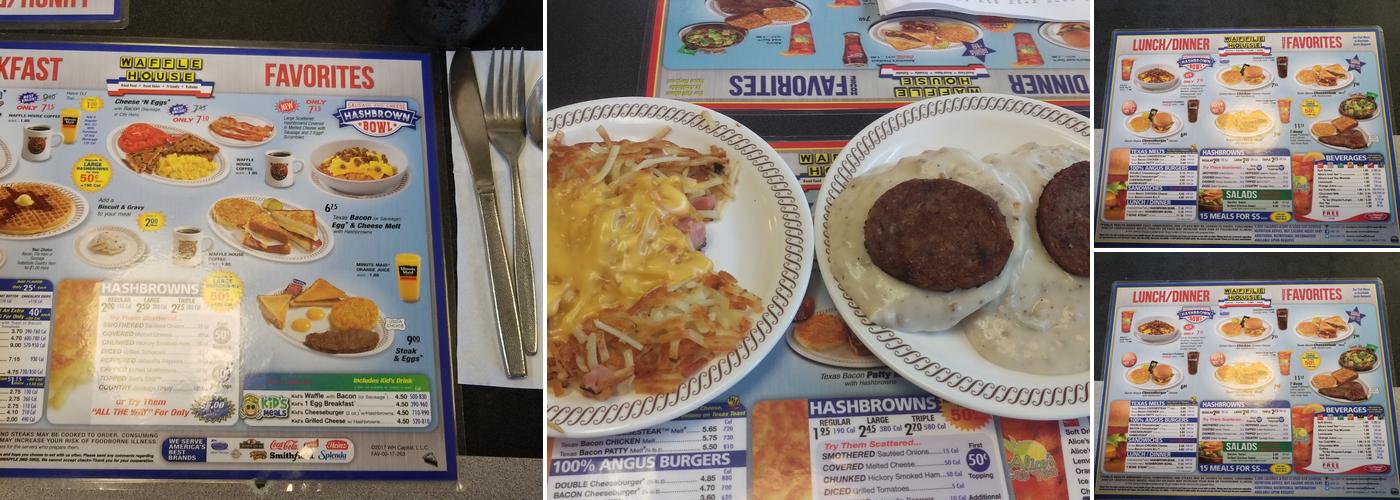 Waffle House Menu